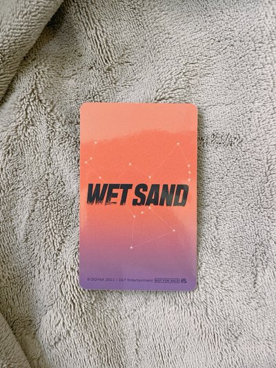 WET SAND Jo 喬 隨書贈小卡