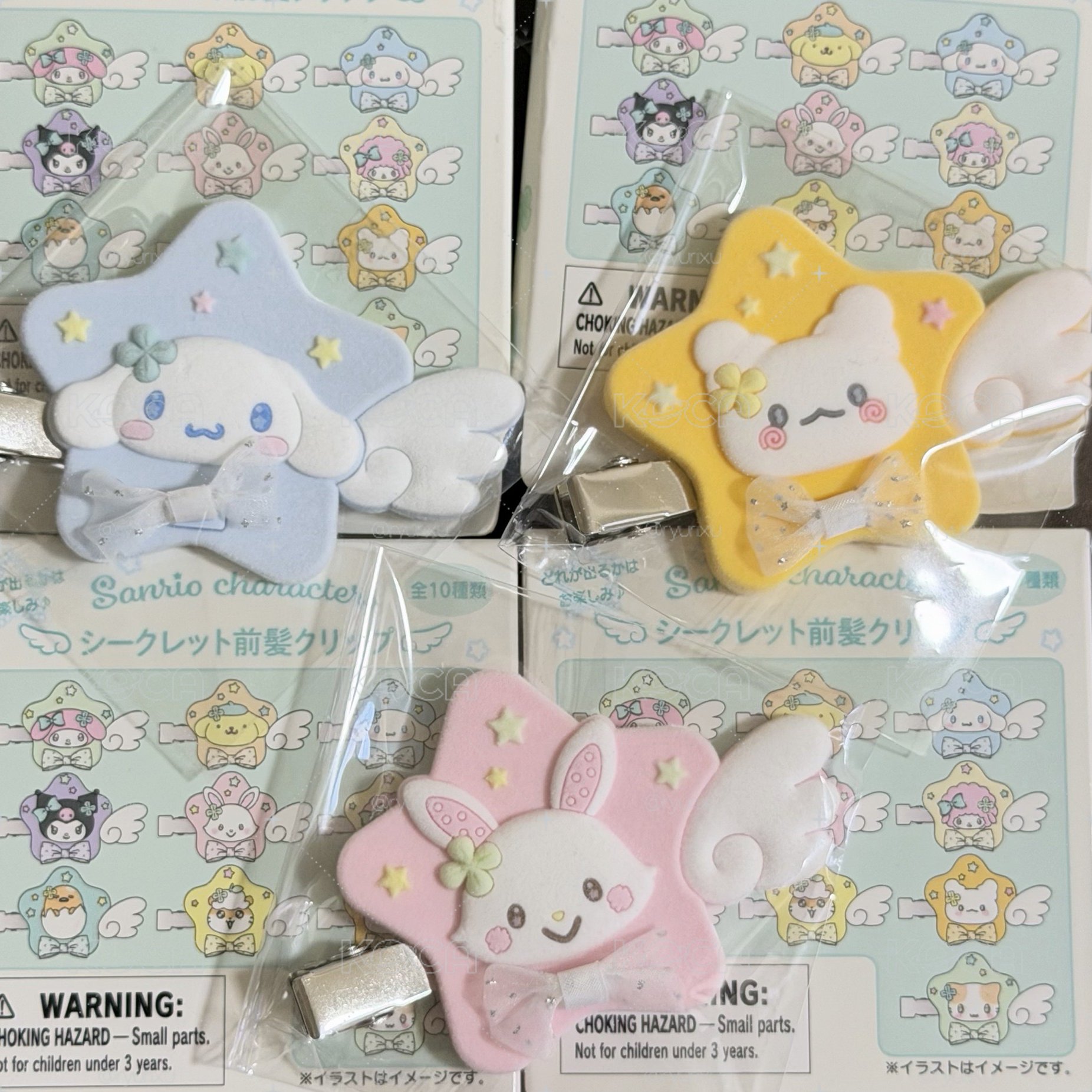 星願系列 髮夾B版 大耳狗/花丸