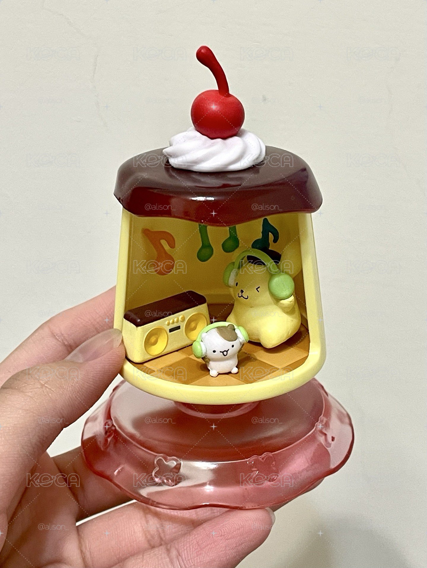 Re-MeNT盒玩 布丁狗POMPOM歡樂日常 音樂系列🍮🎵