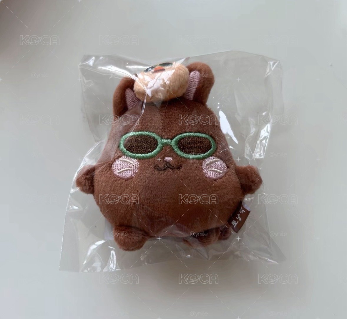兔貓鴨 黑皮墨鏡娃