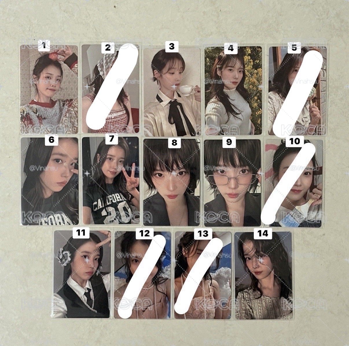 IU｜年曆/會員禮 小卡