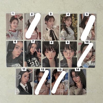 IU｜年曆/會員禮 小卡