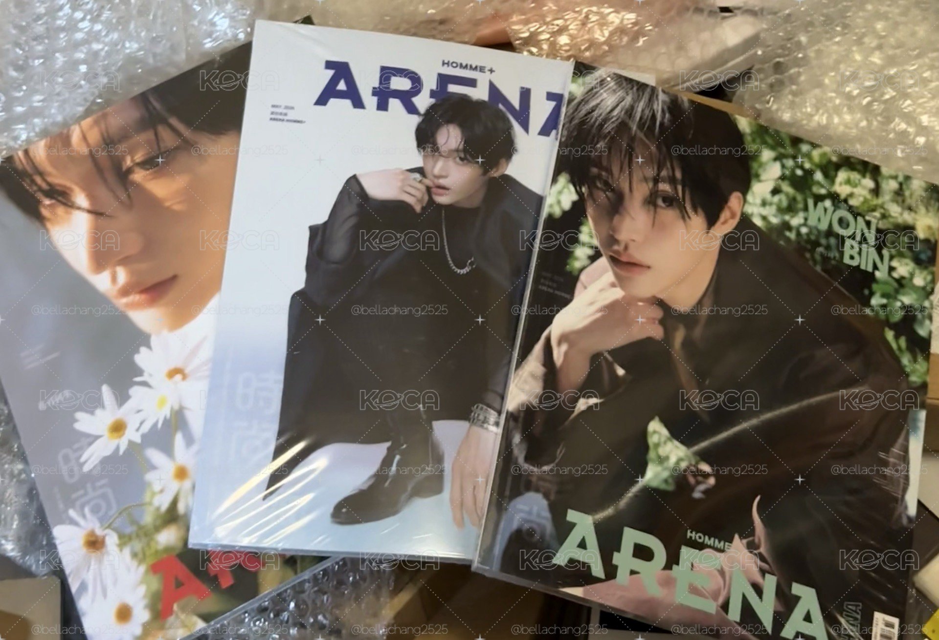 朴元彬 arena雜誌