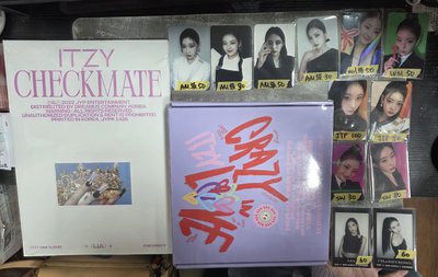 Itzy 早期專輯 全新未拆 特典卡