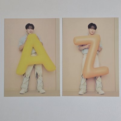 Stray Kids 2024 日本年曆明信片🅰️🅱️版🐽🐰彰彬