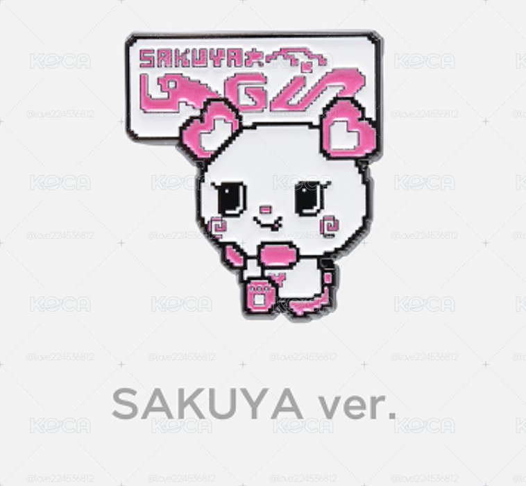 sakuya金屬徽章