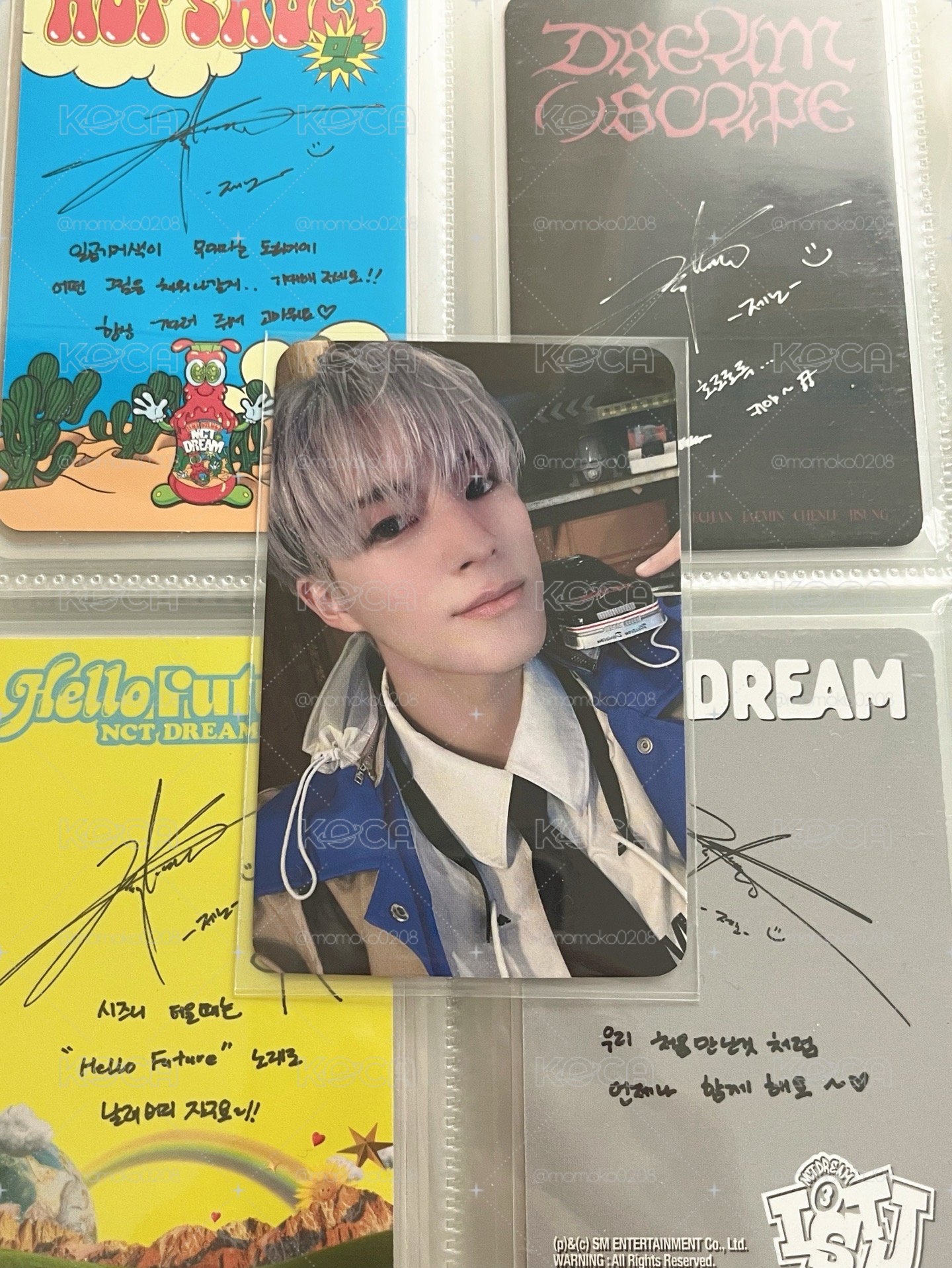 NCT DREAM｜Jeno Istj 小卡🐶