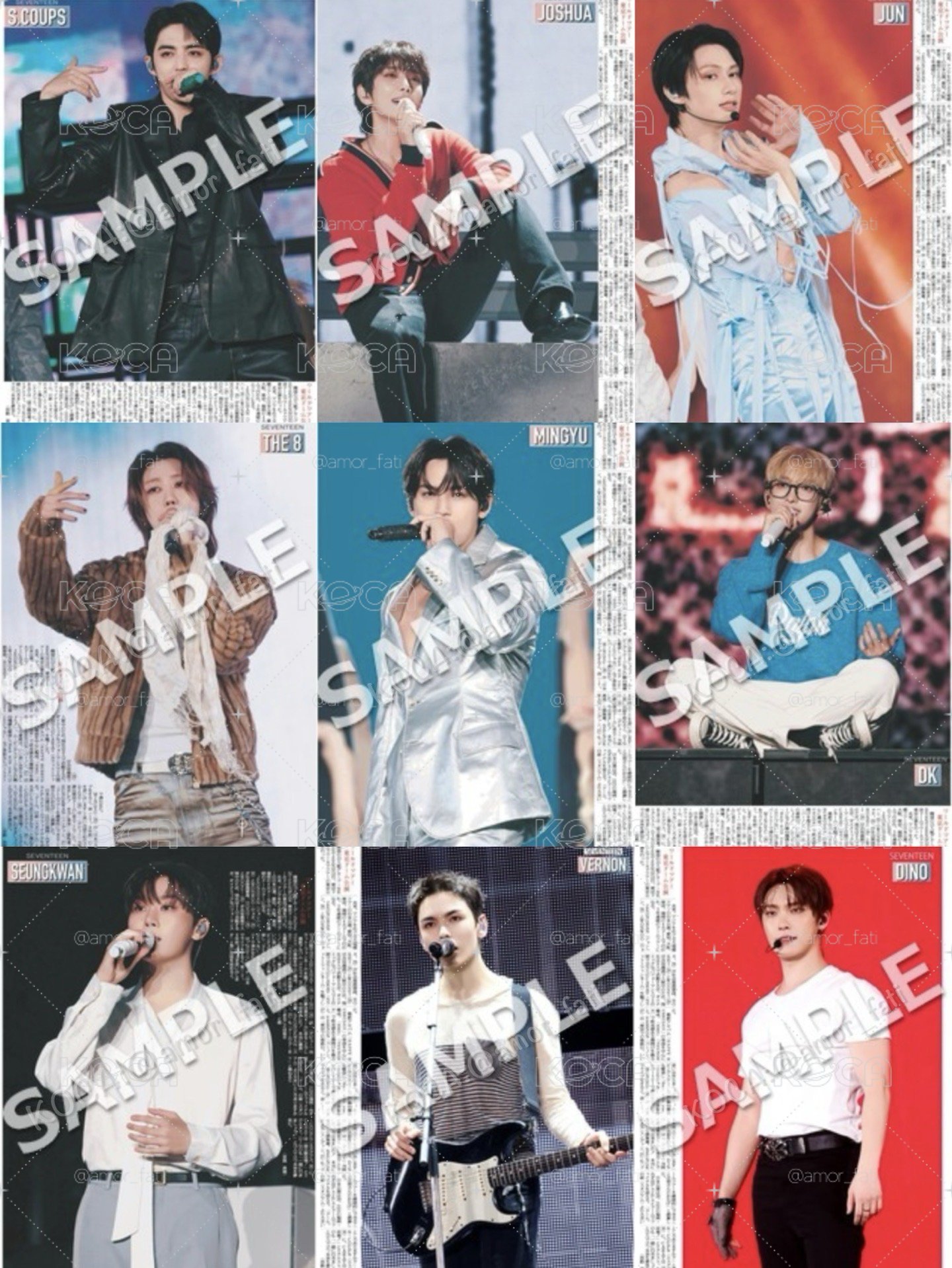 【預購】SVT💎 NEW_ 日本場 報紙列印