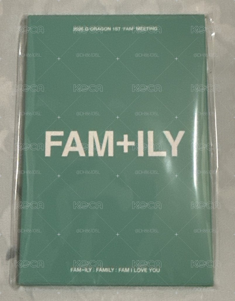 2026 G-DRAGON 'FAM' MEETING 明信片組