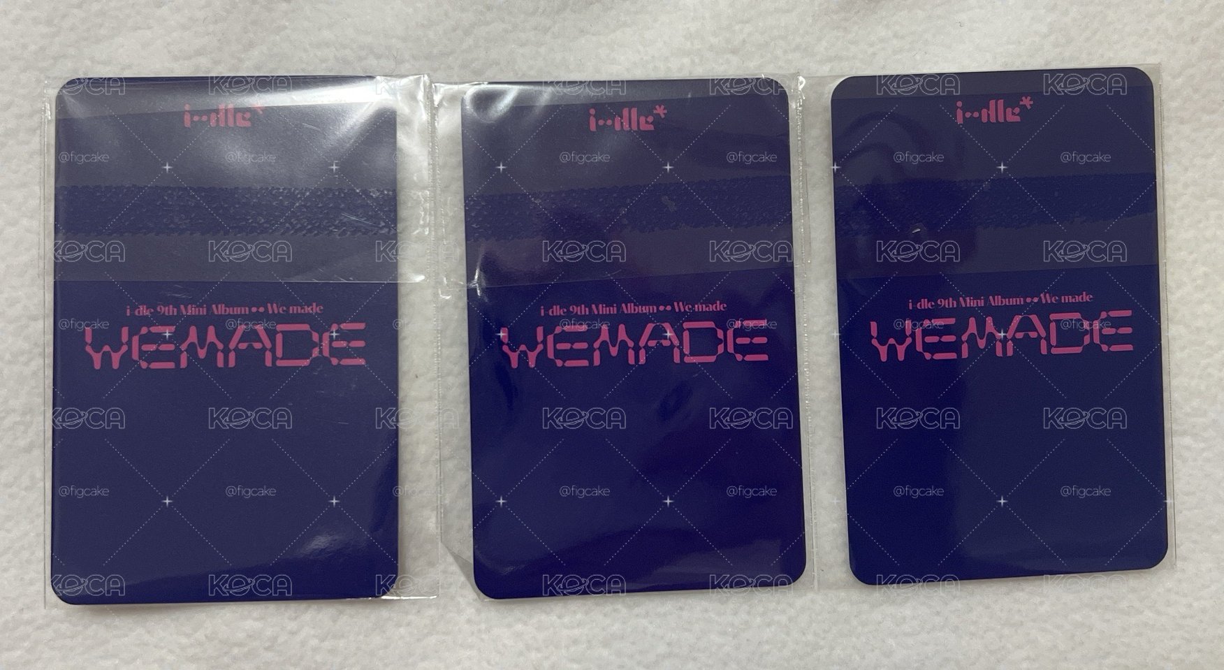 idle we made台北快閃店  滿額卡(全新未拆封)