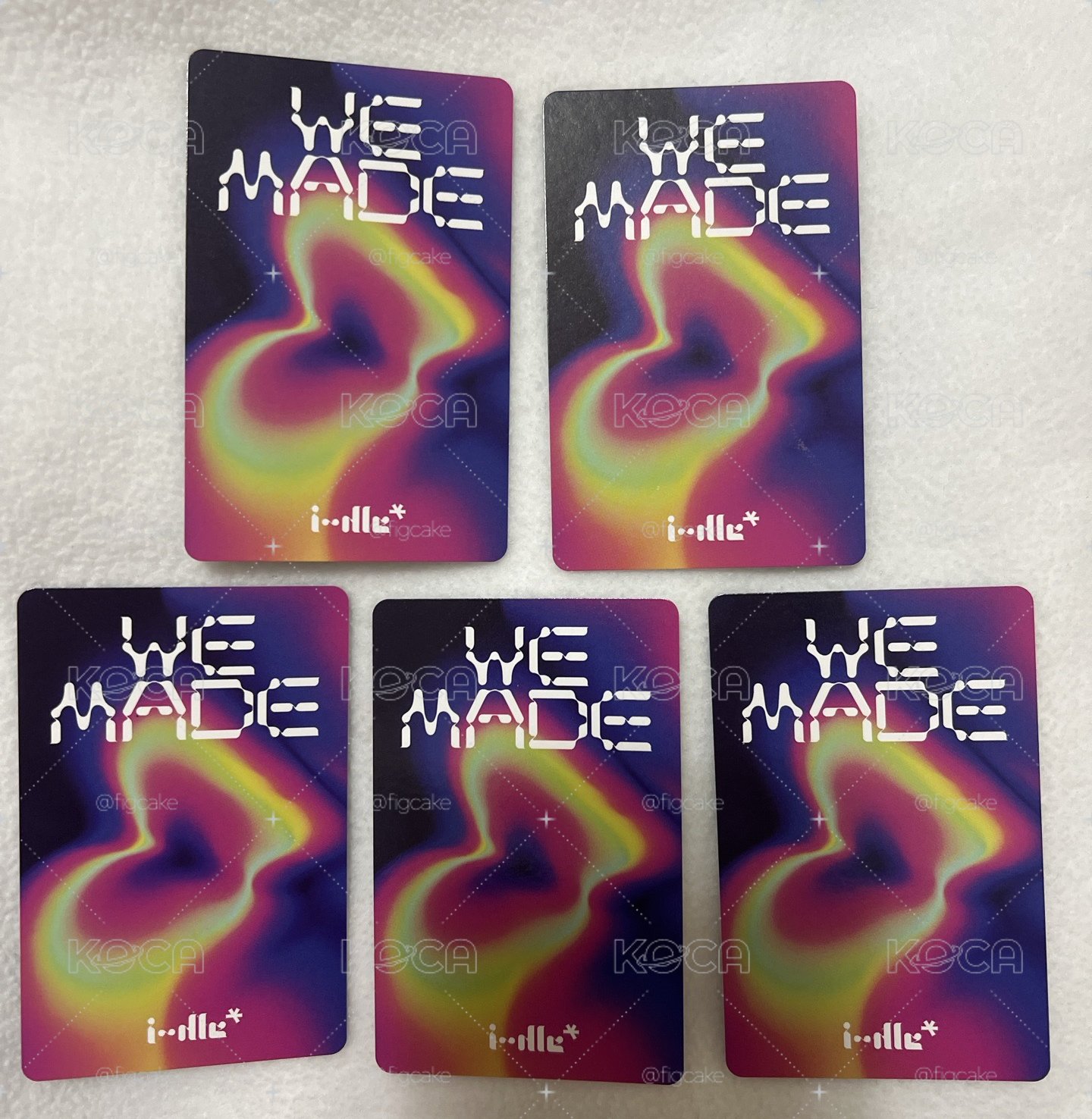 we made快閃店 小卡組