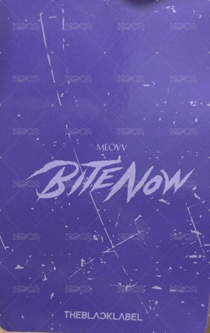 BITE NOW 娃衣 周邊卡  背面