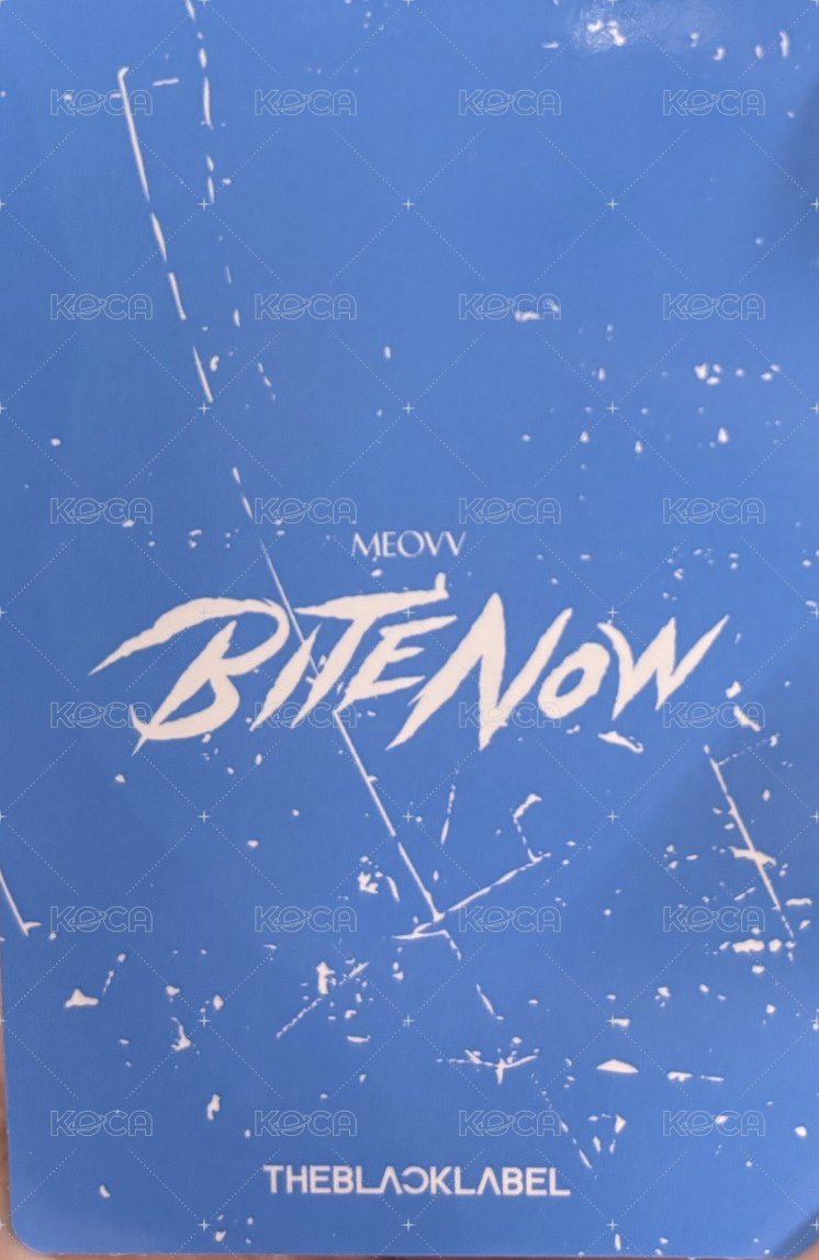 BITE NOW 娃衣 周邊卡  背面