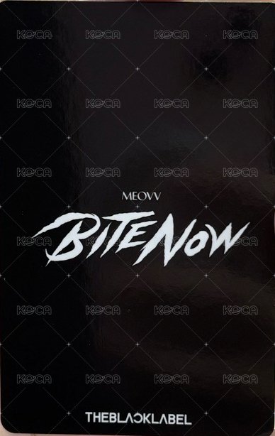 BITE NOW 購物包 周邊卡  背面