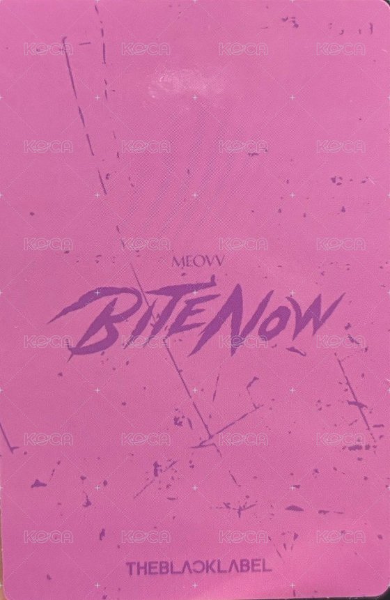 BITE NOW 娃衣 周邊卡  背面