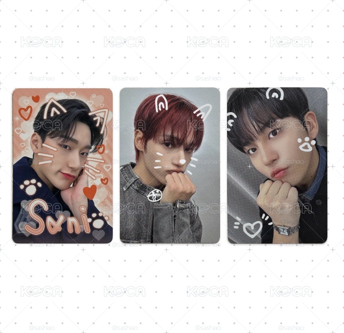 ATEEZ｜三隻塗鴉小萌物（含專
