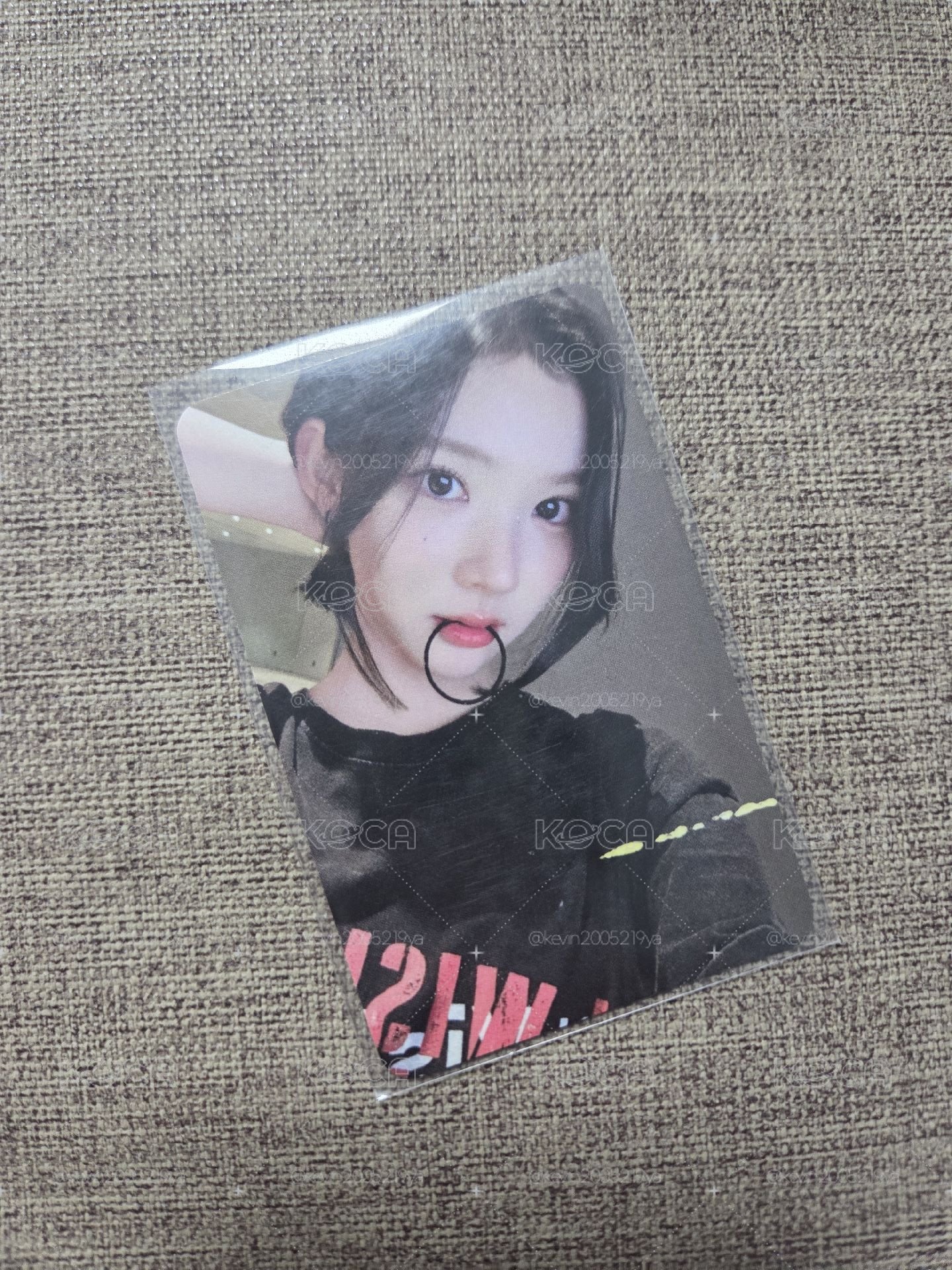 h2h 咬髮圈jiwoo