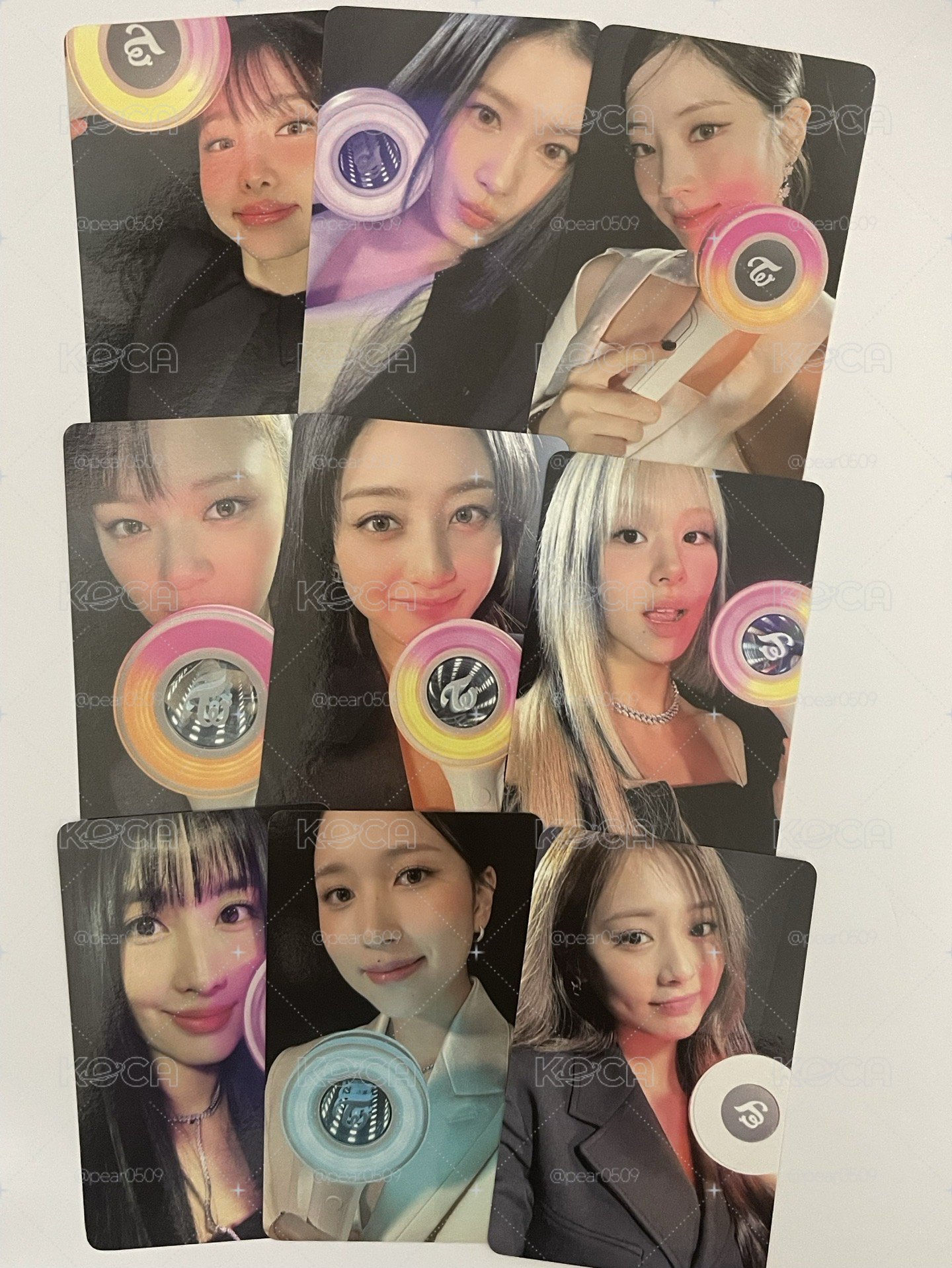 TWICE WM 3代手燈卡 