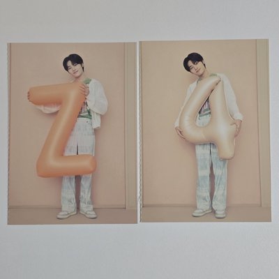 Stray Kids 2024 日本年曆明信片🅰️🅱️版🦊I.N 精寅