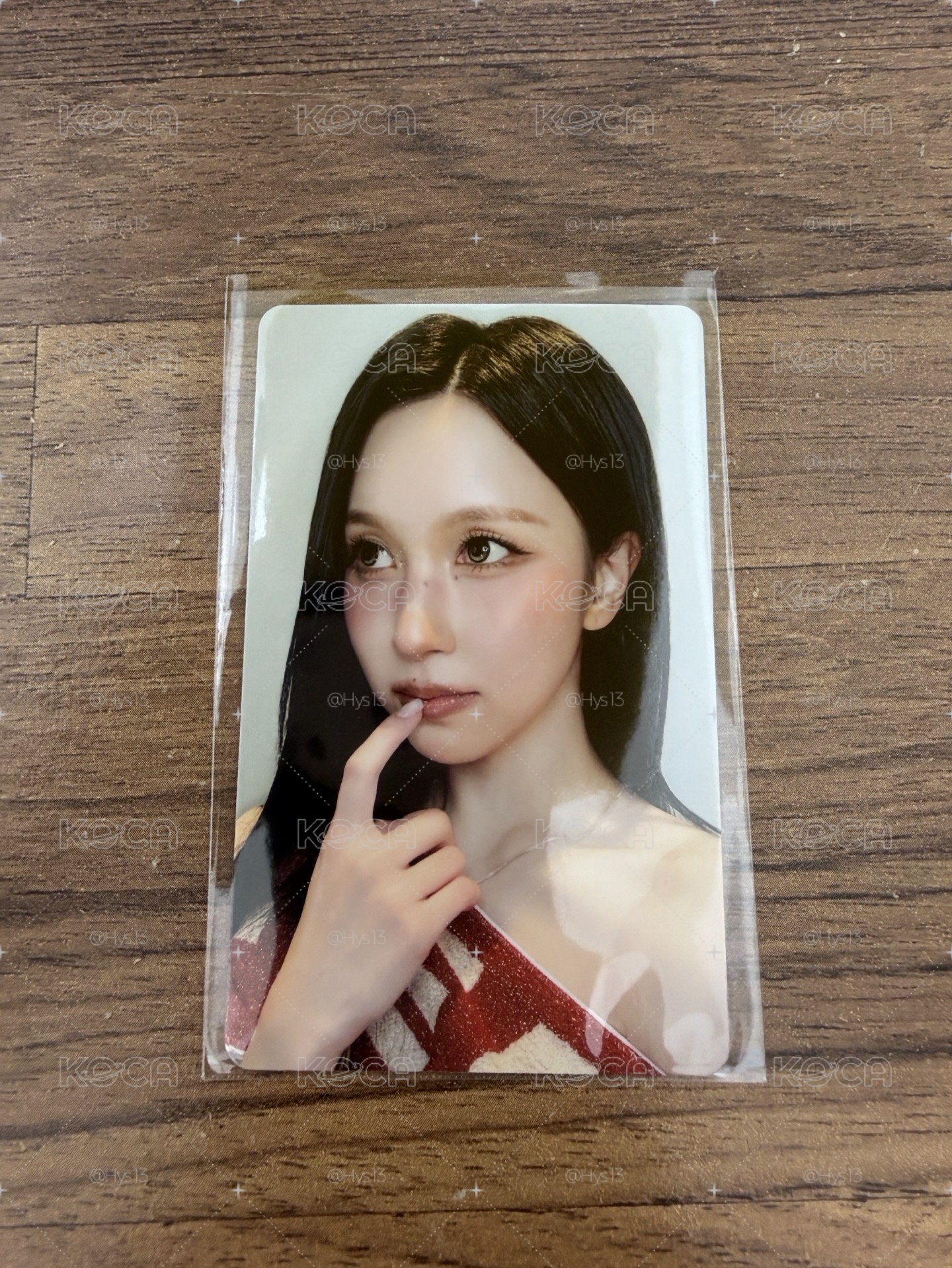 TWICE 首爾Finale 快閃店任務卡-MINA