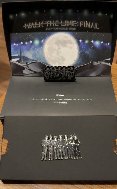 現貨 整組 一套 enhypen 票根 大卡 門票卡