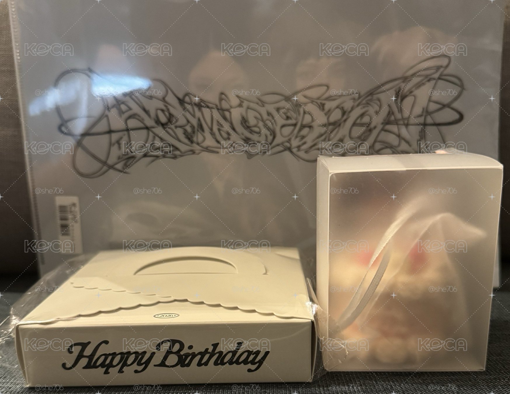 柚 生日套組 全新未拆