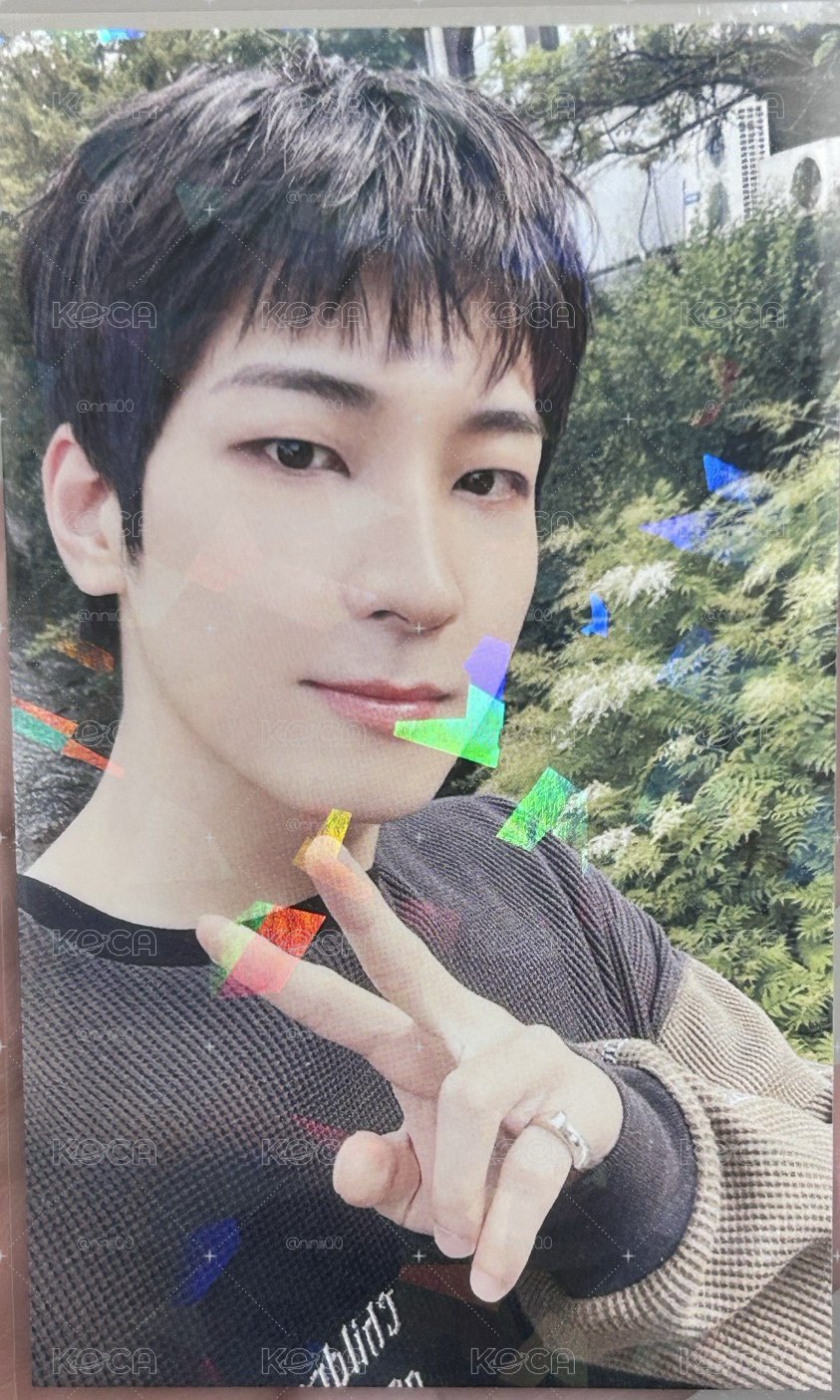 SEVENTEEN 圓佑 HMV抽選卡 