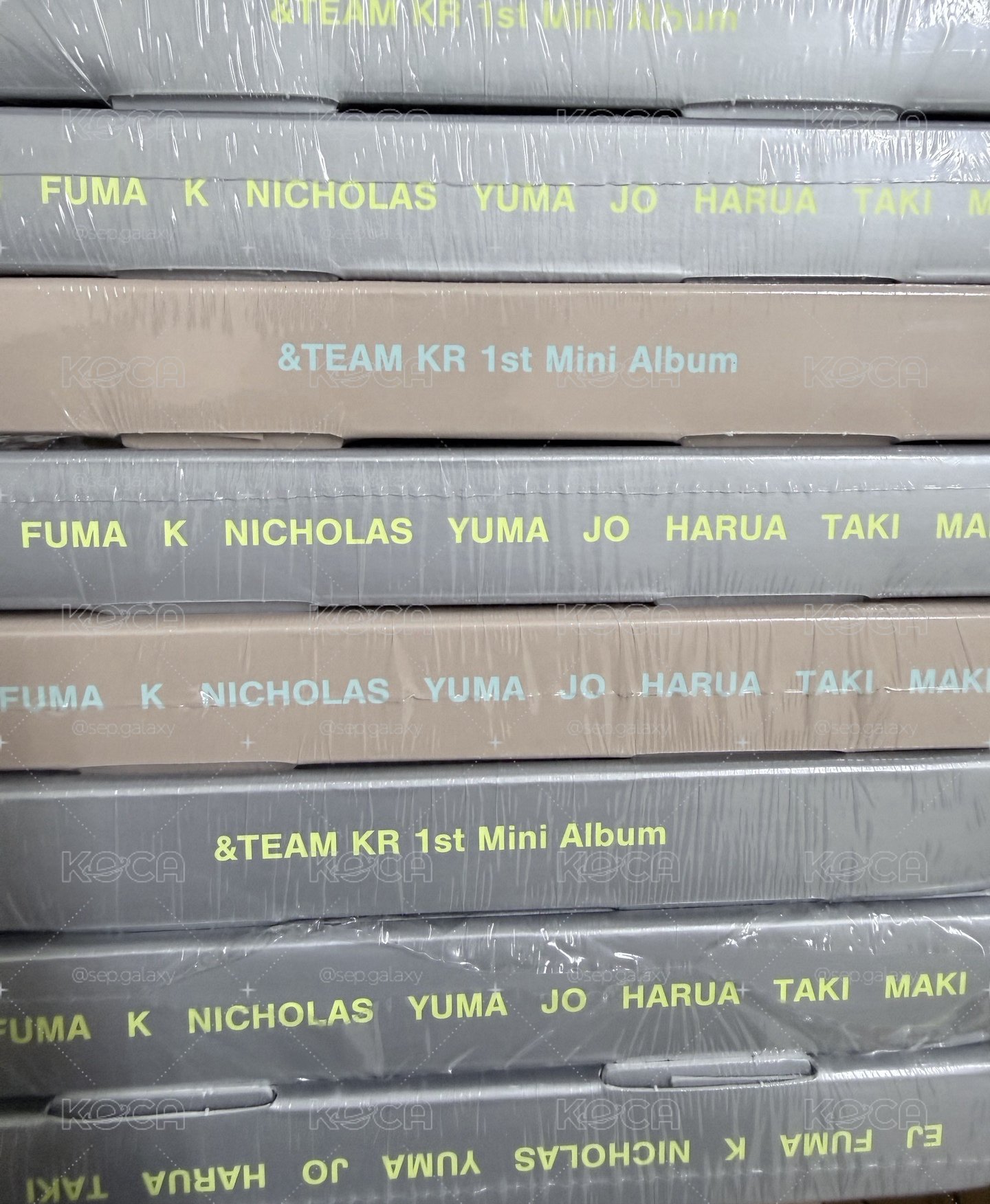 &TEAM KR 1st Mini Album 'Back to Life' 普專 全新未拆專