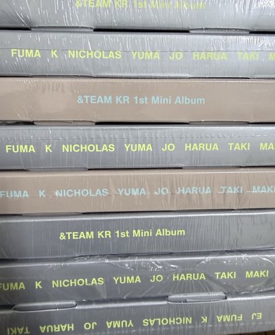 &TEAM KR 1st Mini Album 'Back to Life' 普專 全新未拆專