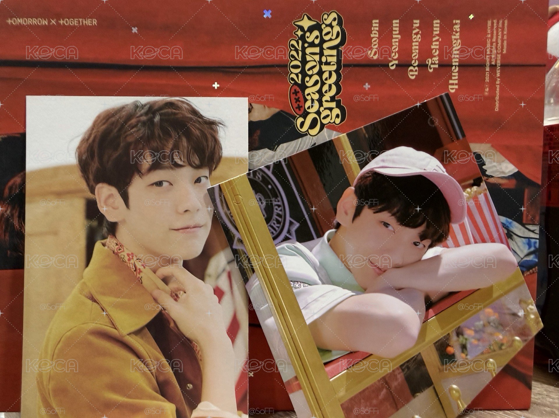 22年曆明信片+掛旗💕彬顯寧