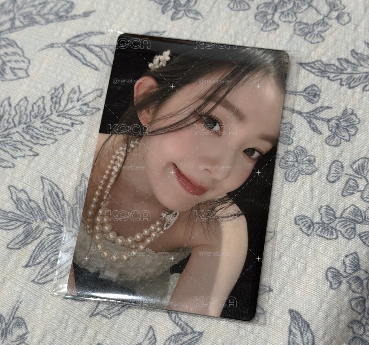 IRENE 小芒深圳合影簽售卡