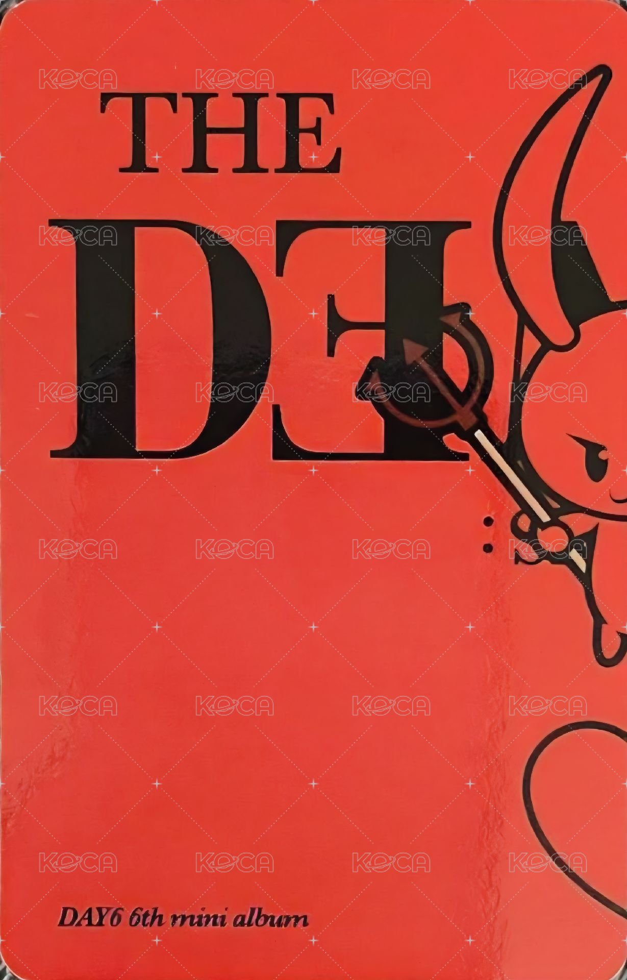 迷六 專輯卡  背面