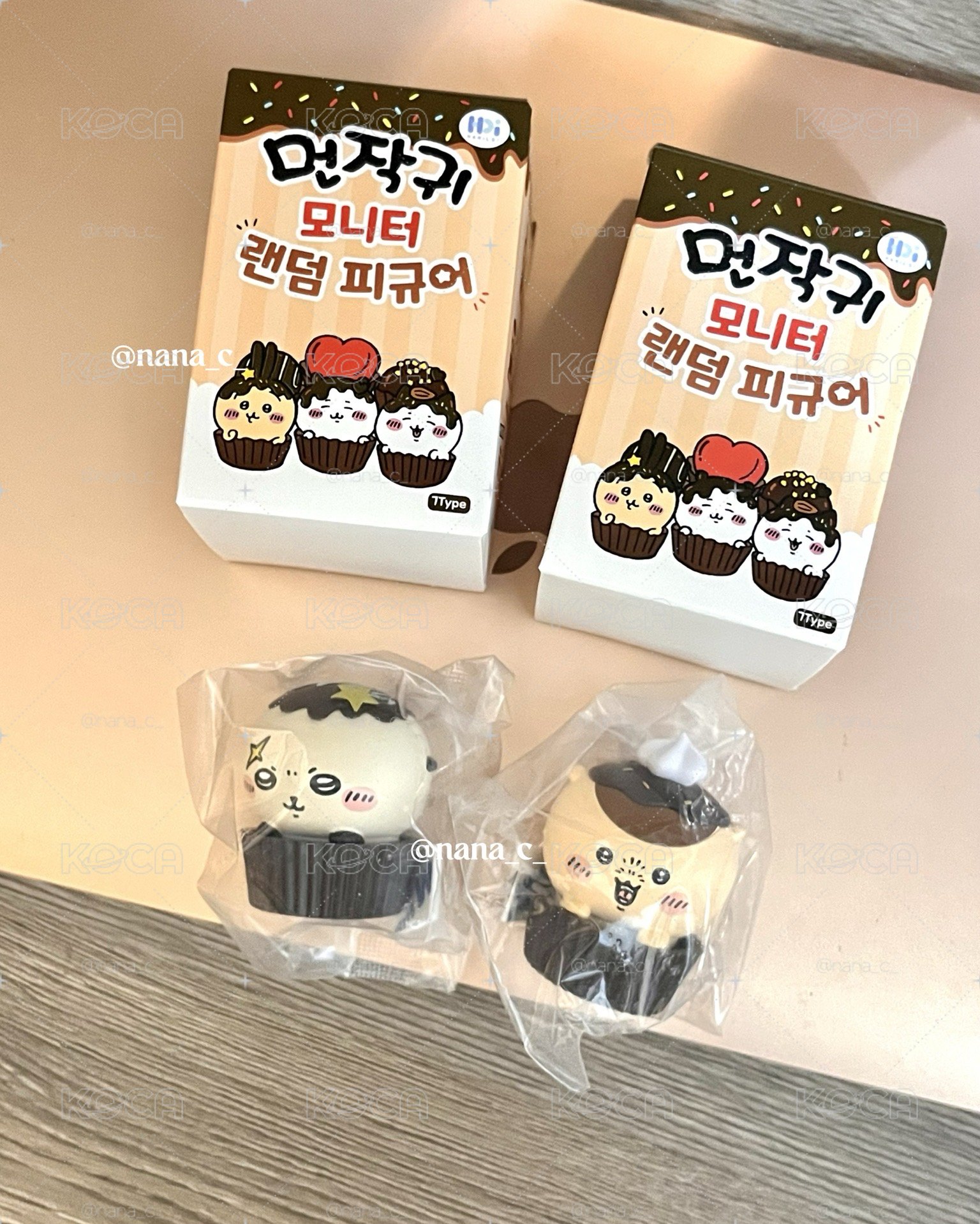 韓國🇰🇷吉伊卡哇杯子蛋糕 - 栗子&師傅
