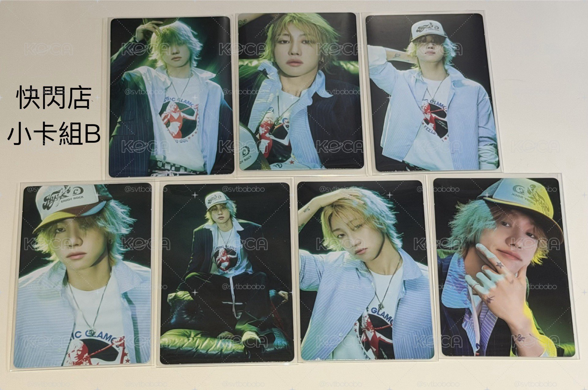 V8 Live 小卡組 A/B set THE 8 徐明浩