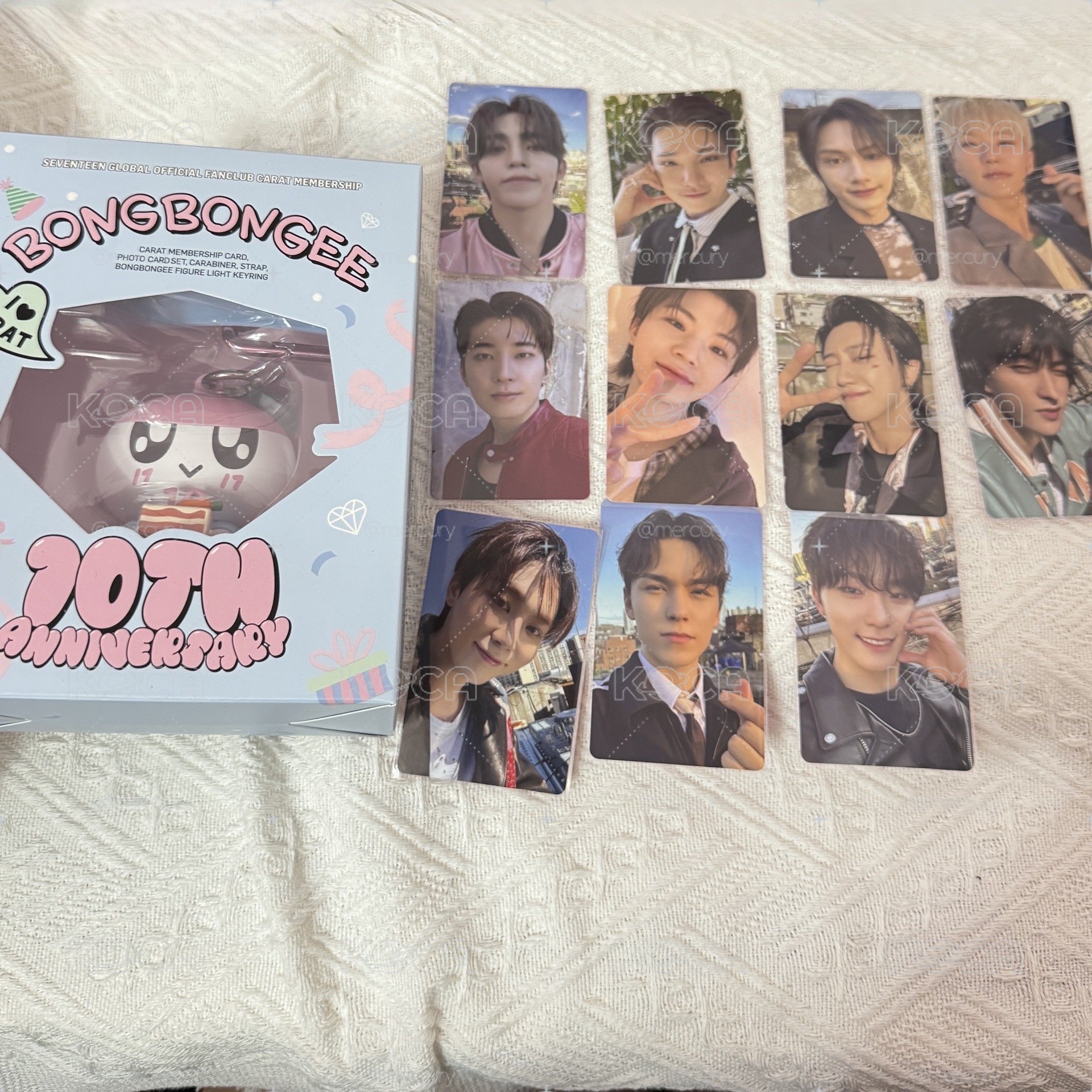 Seventeen 10期會員禮