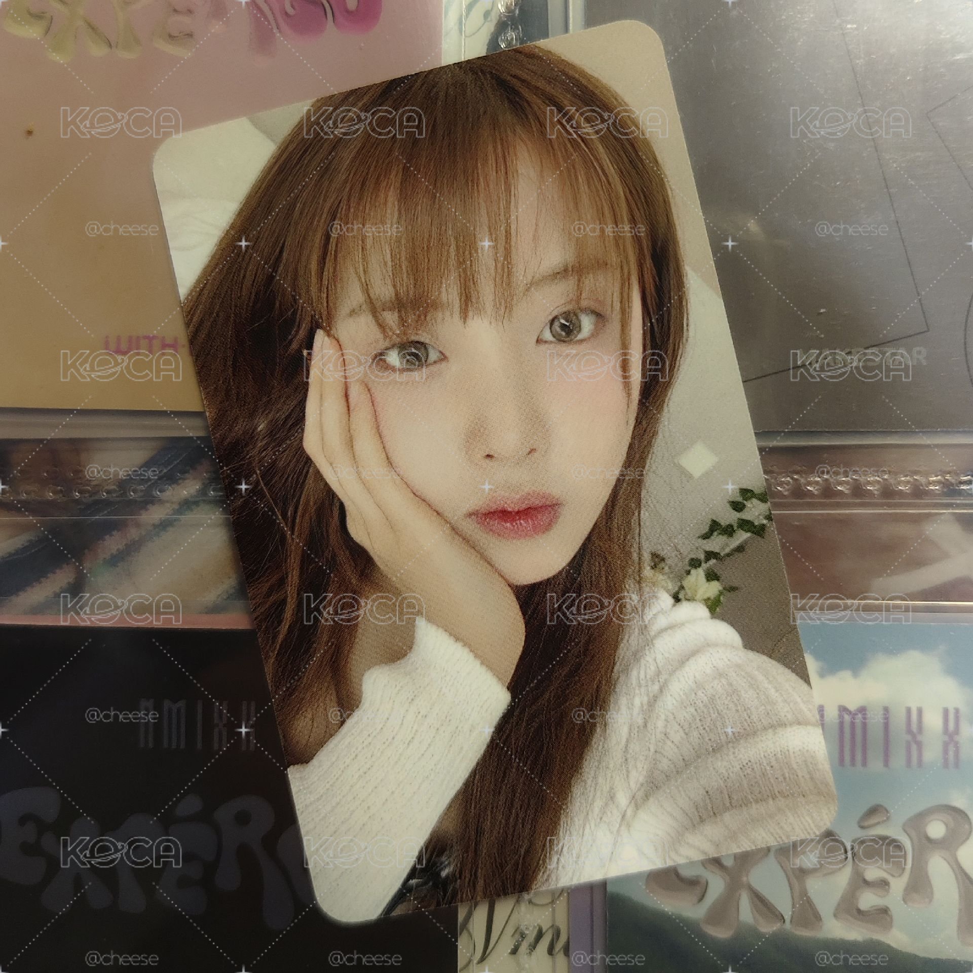 Jiwoo sr團粽造型友