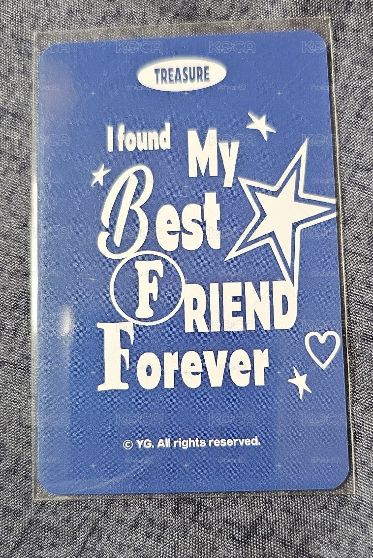 TREASURE BEST FRIEND FOREVER ASAHI 