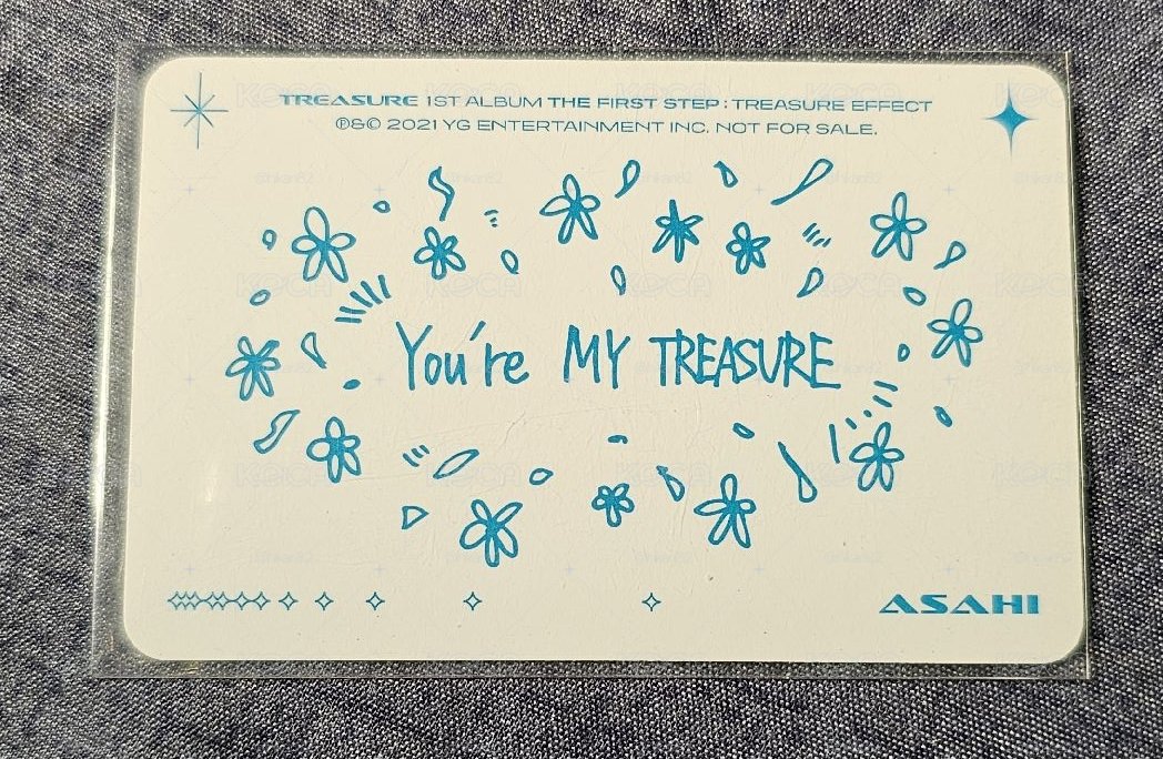 TREASURE THE FIRST STEP:TREASURE EFFECT ASAHI 