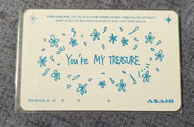 TREASURE THE FIRST STEP:TREASURE EFFECT ASAHI 