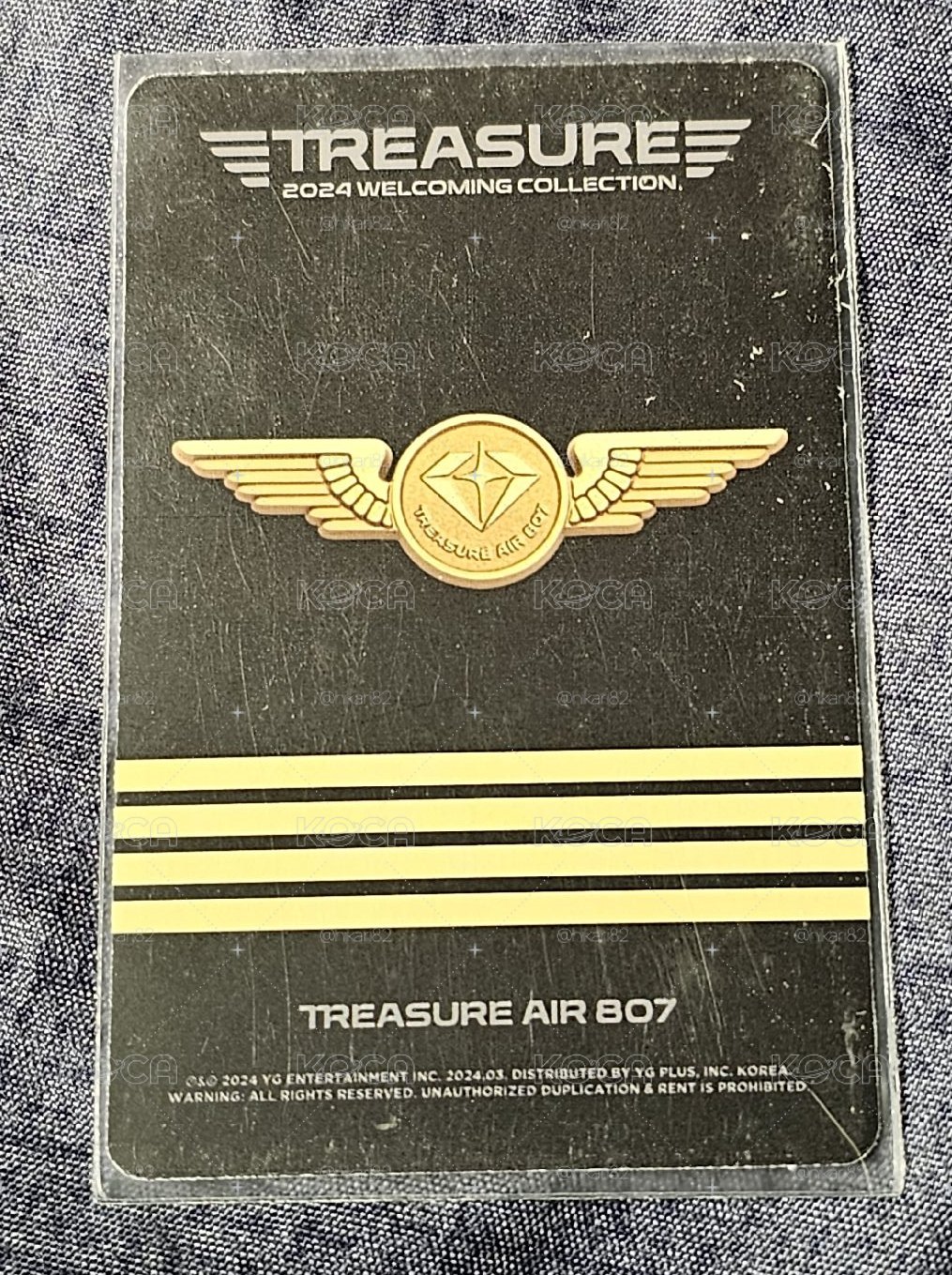 TREASURE 2024 WELCOMING COLLECTION ASAHI 