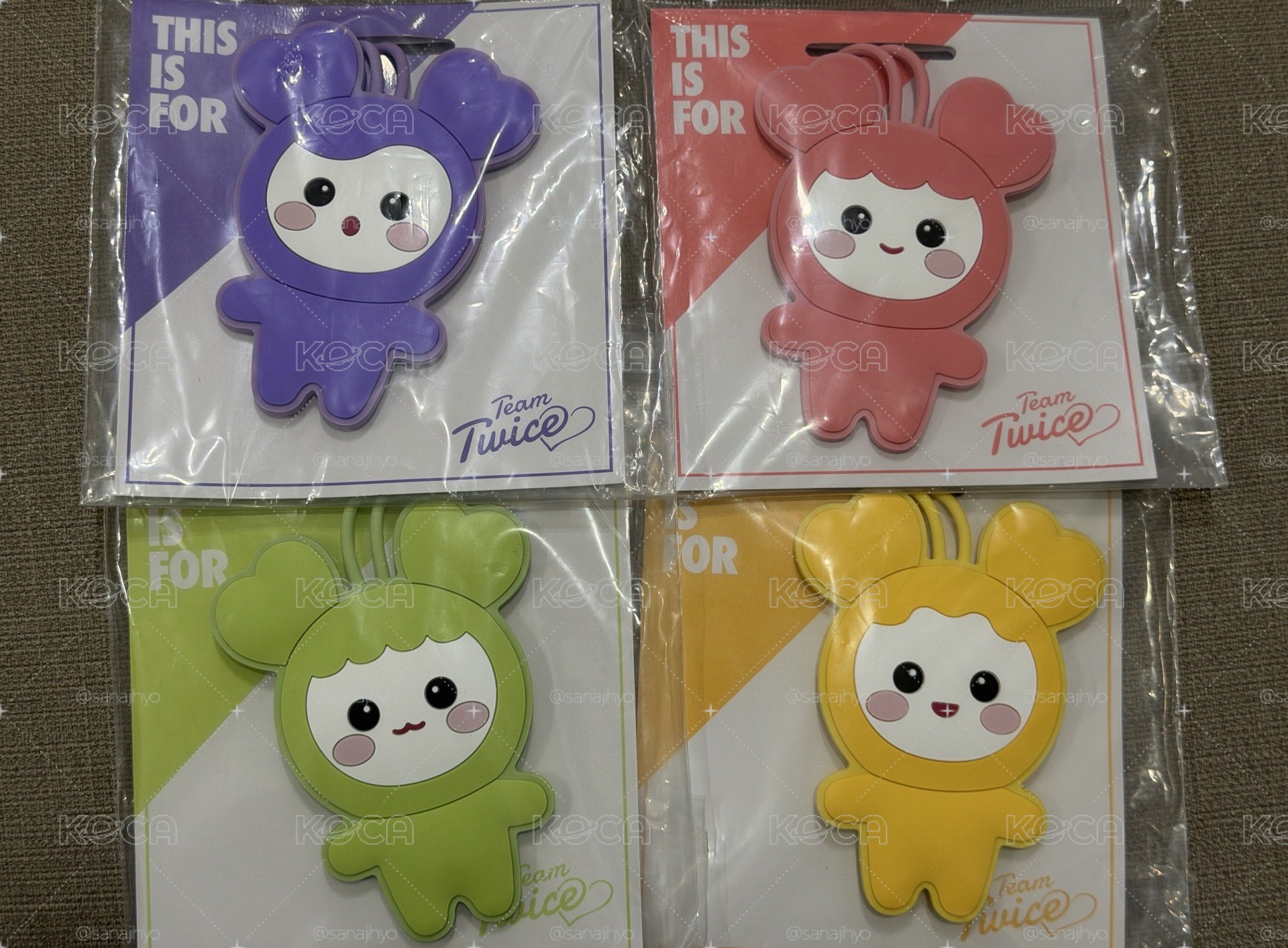 紗桃定效 新國立行李吊牌 全新未拆