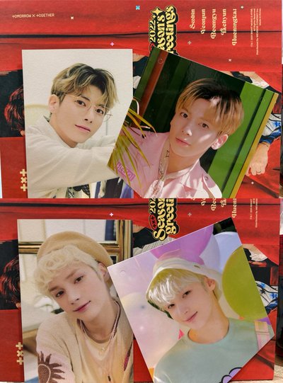 22年曆明信片+掛旗💕彬顯寧