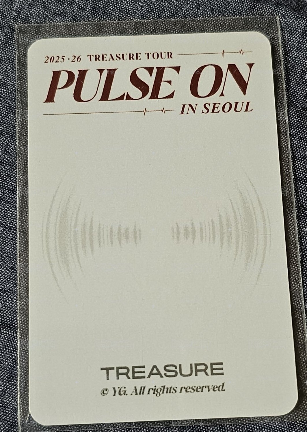 TREASURE TOUR [PULSE ON] IN SEOUL ASAHI 