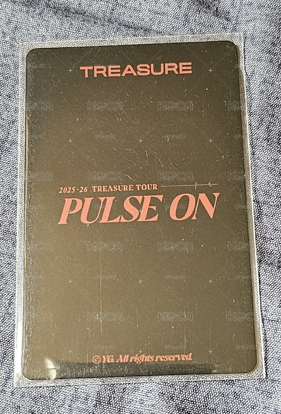 2025-26 TREASURE TOUR [PULSE ON] IN ASIA ASAHI 