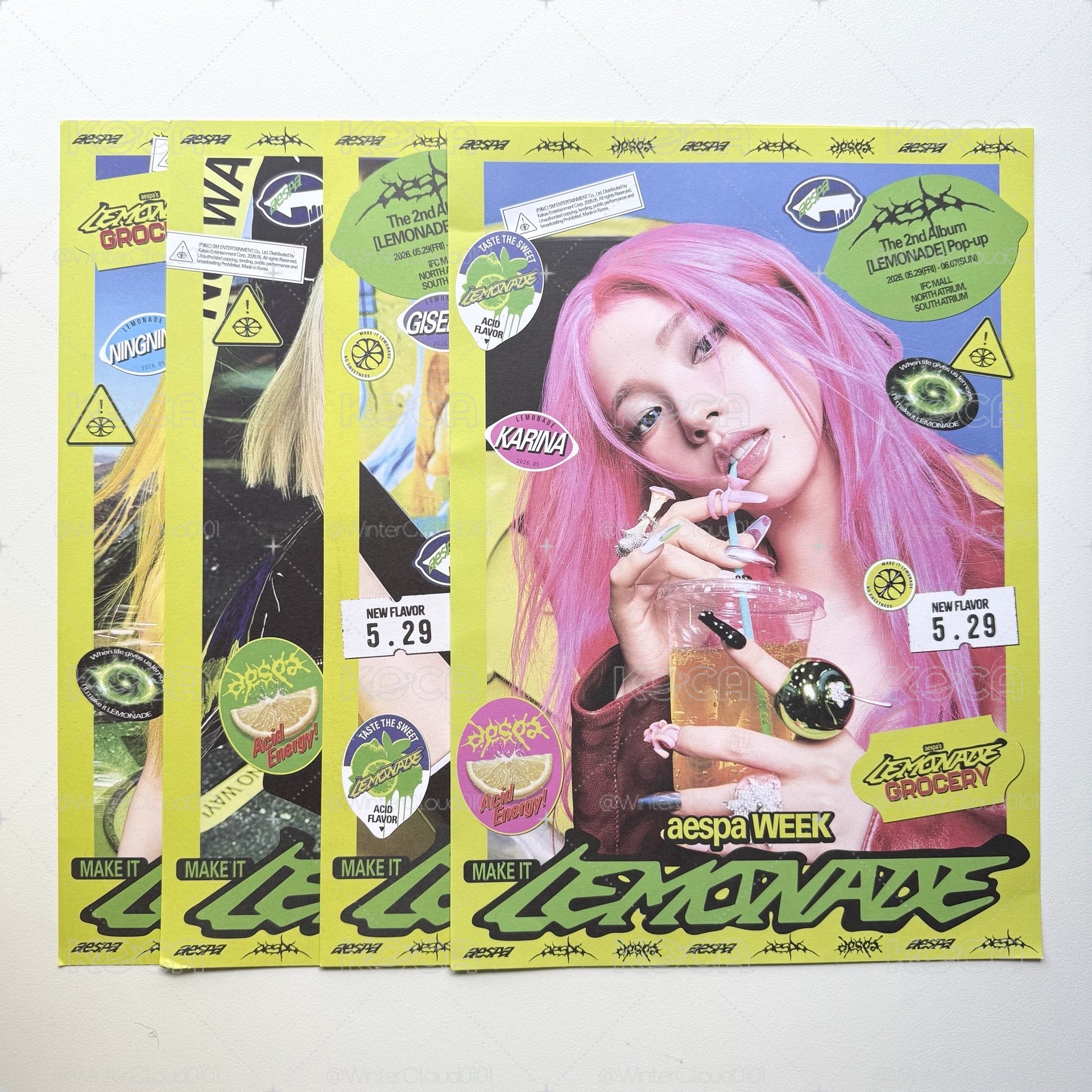 Lemonade快閃店海報