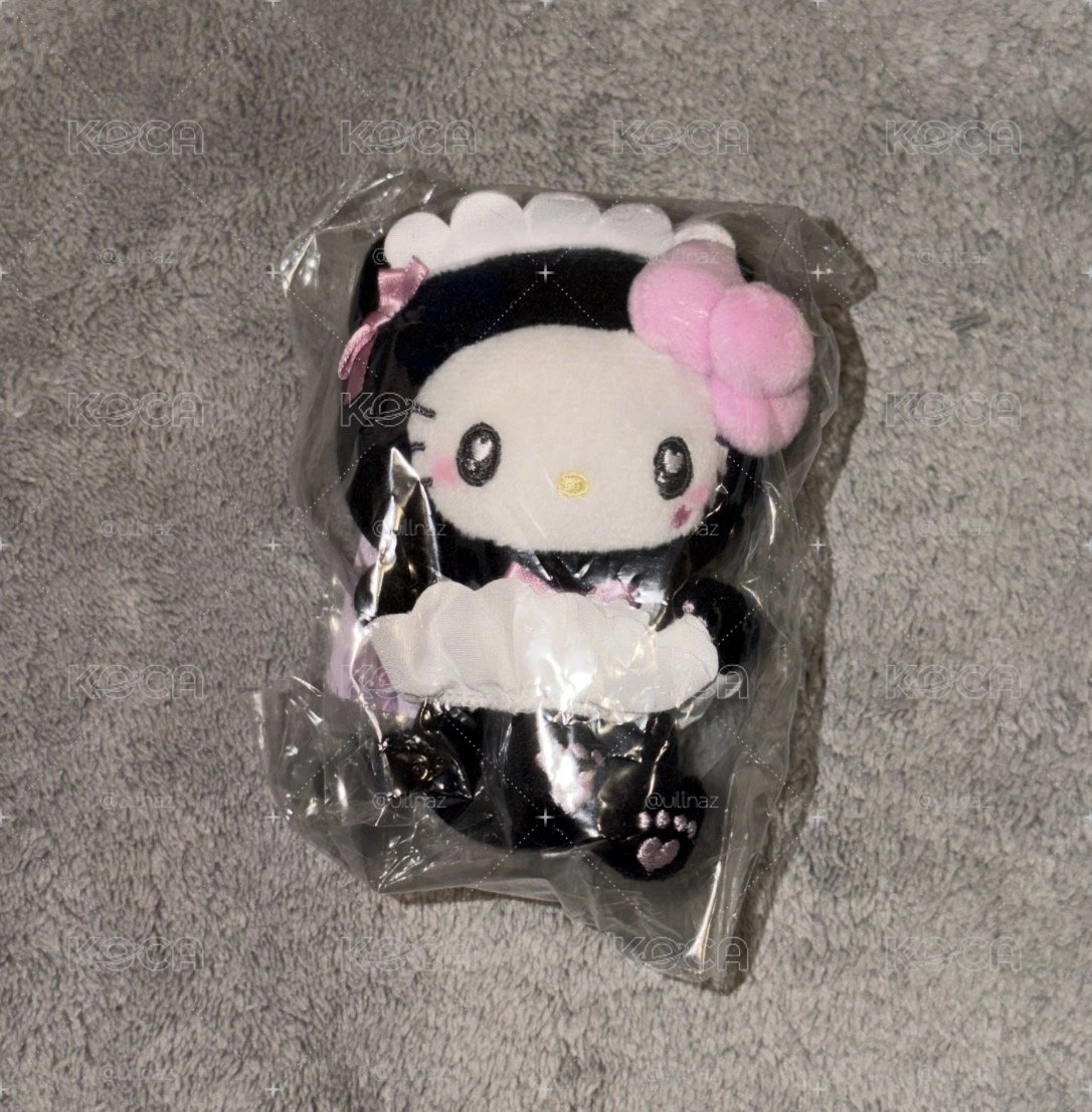 Hello kitty 貓貓女僕吊飾