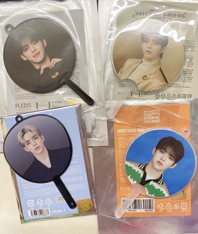 全新 僅拆檢 現貨 seventeen scoups 崔勝喆 喆 小扇 小手燈