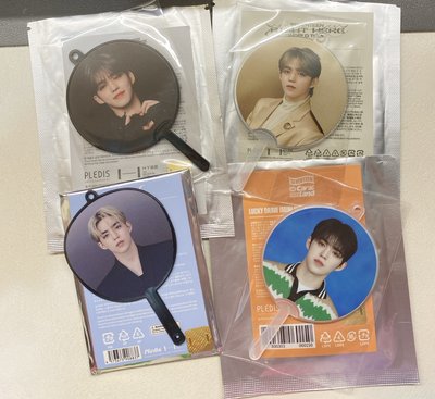 全新 僅拆檢 現貨 seventeen scoups 崔勝喆 喆 小扇 小手燈