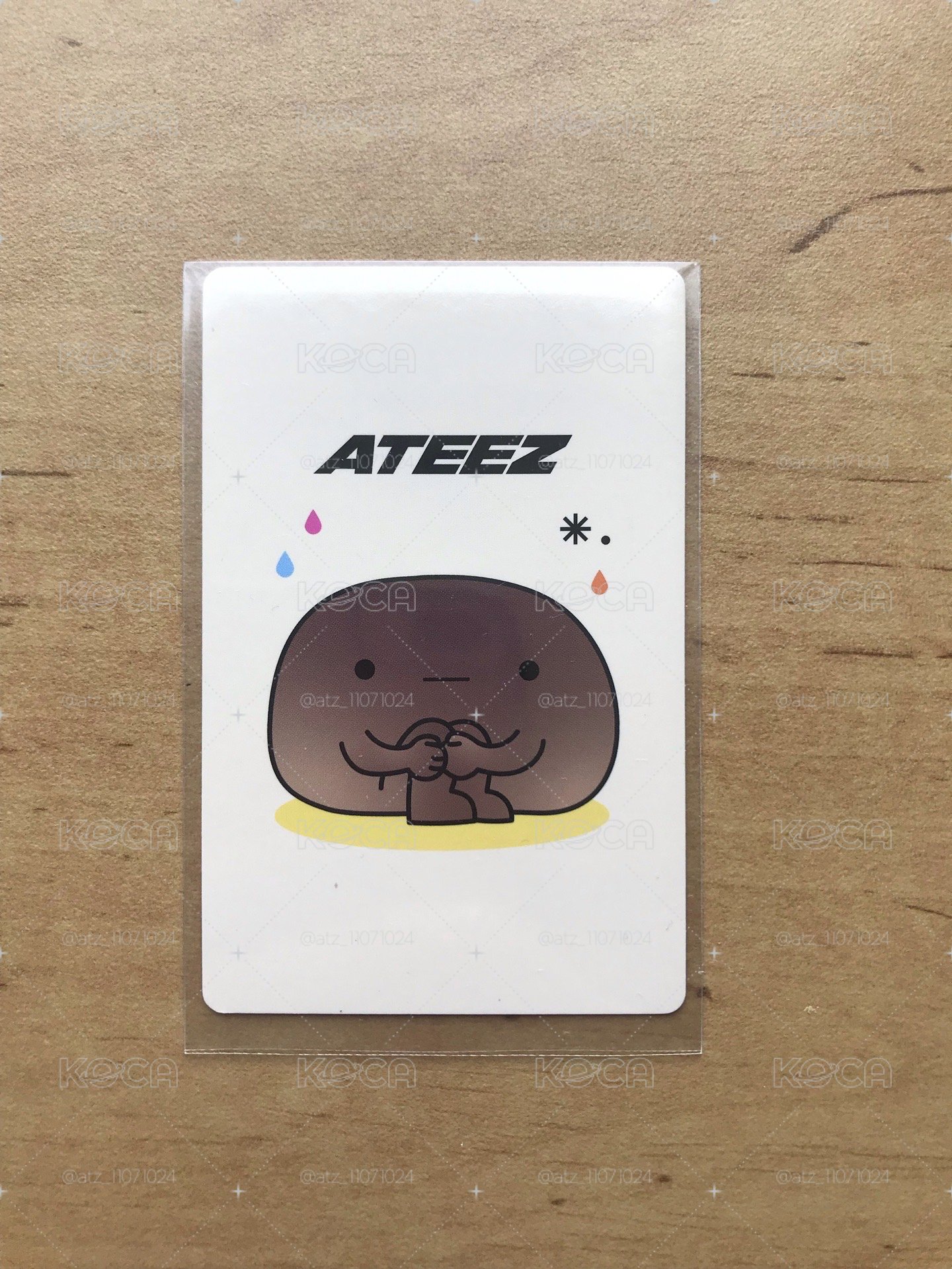 ateez 傘 GH2 hello82 快閃特典悲傷馬鈴薯