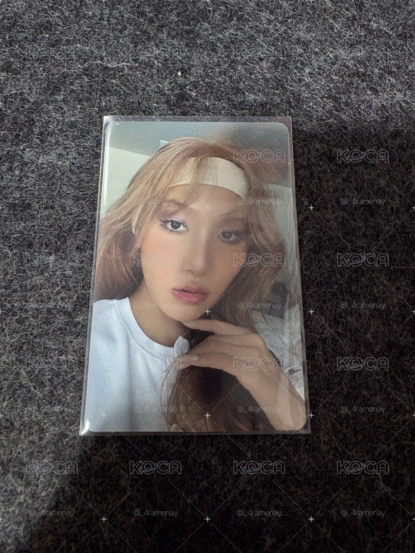 華莎 Hwasa O 專輯卡